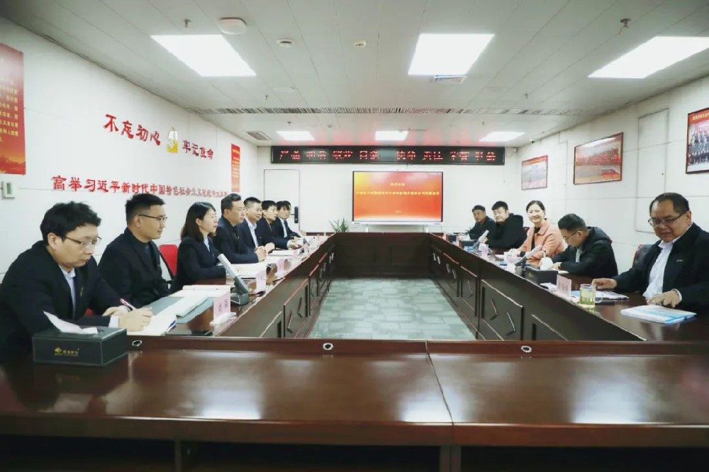 河南省工程勘察設計行業協會領導蒞臨公司調研交流！